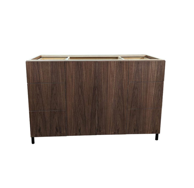 48" Walnut Veneer Bathroom Vanity