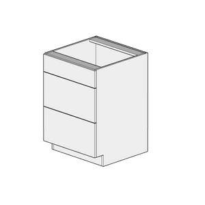 3 Drawer Base Cabinet