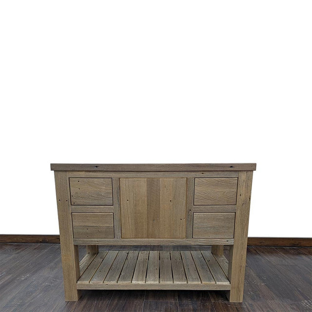 48" Brown Reclaimed Pioneer Bathroom Vanity