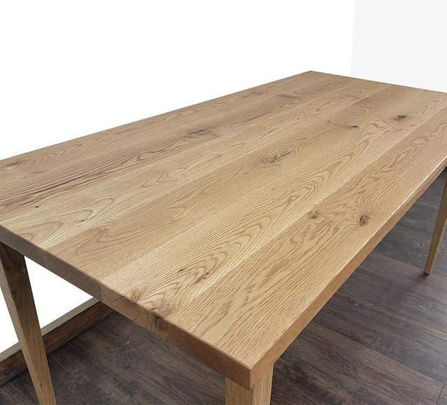 Rustic White Oak Table