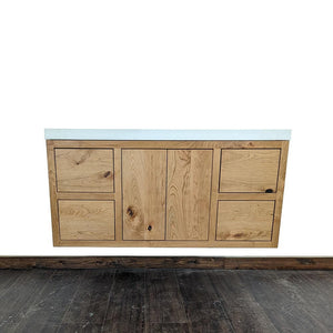 48" Rustic Cherry Floating Vanity